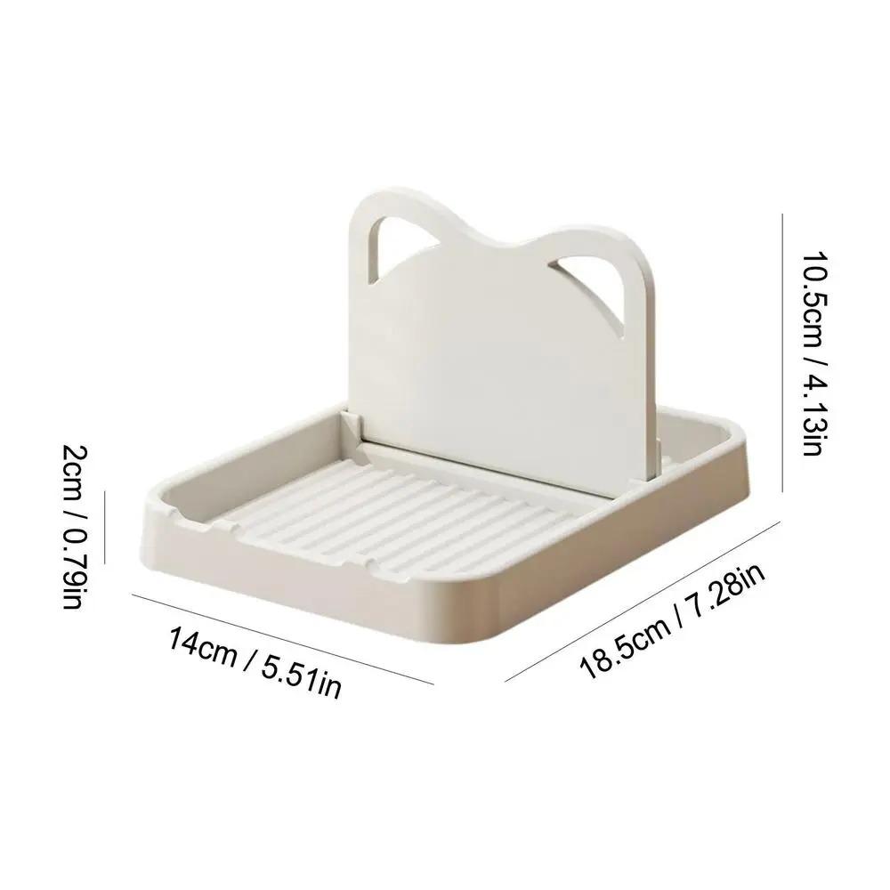 U-förmiger Rillentopfdeckelhalter, faltbare Topfdeckelauflage, multifunktionaler Löffelablagetisch