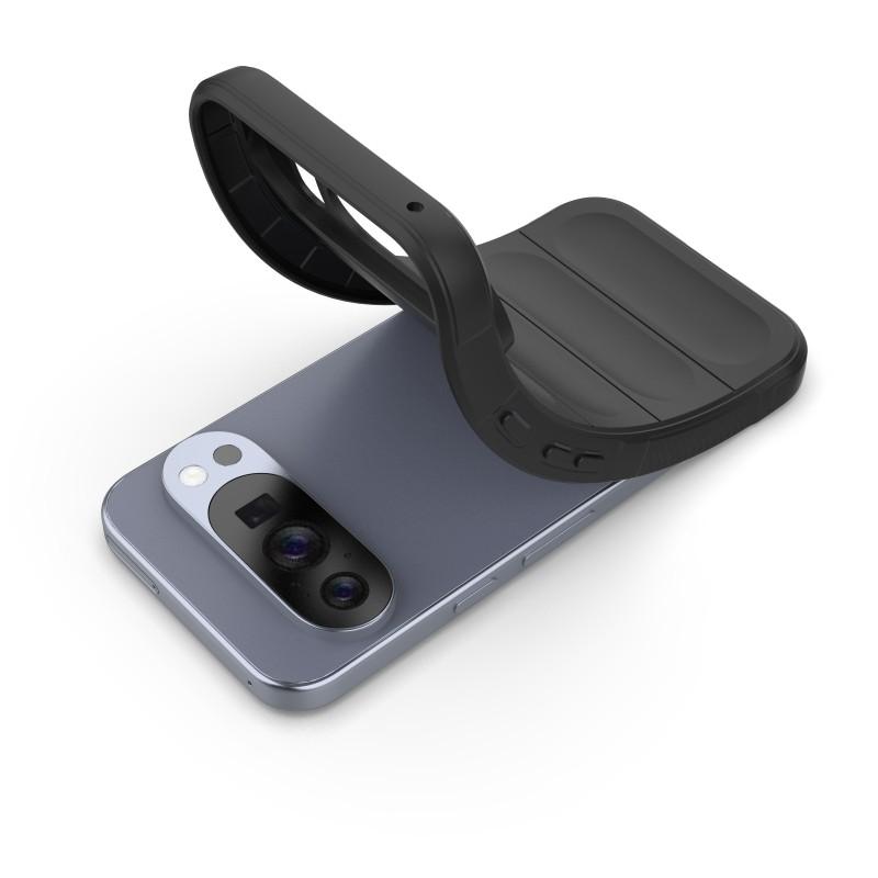 For Google Pixel 10 TPU Case WANLONFENG HD Series Anti Slip Phone Cover with Tempered Glass