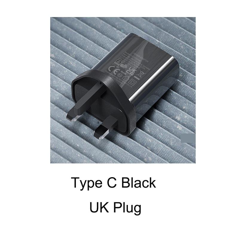 PD 20W Fast Charging Type c for Iphone Series US EU UK Plug Rapide Charger Adapter
