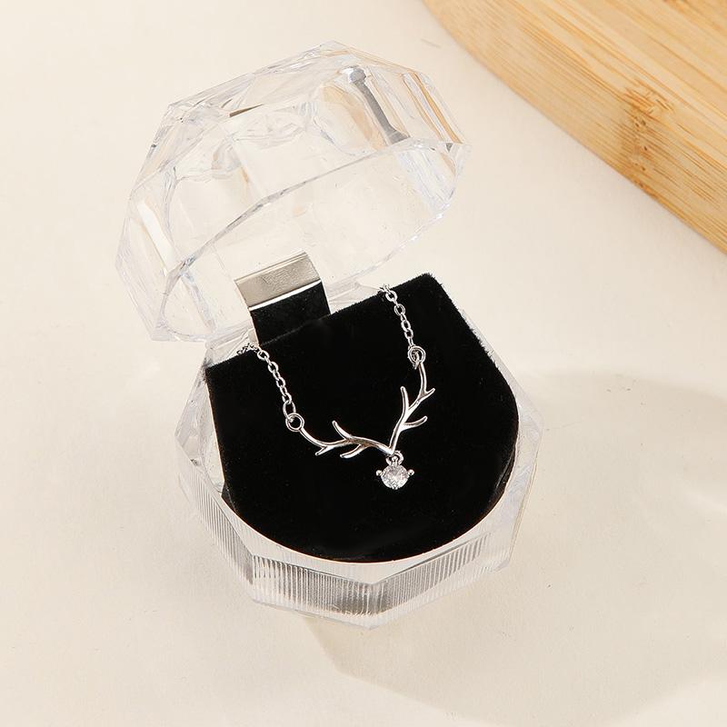 20PCS Acrylic Crystal Ring Boxes Storage Display Box Storage Organizer Case Clear Package Box for Wedding Jewelry Packaging