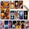 Naruto Uzumaki Sasuke Transparent Phone Case for Samsung Galaxy A04 A04S A14 A23 A34 A54 M23 M33 M52 M53