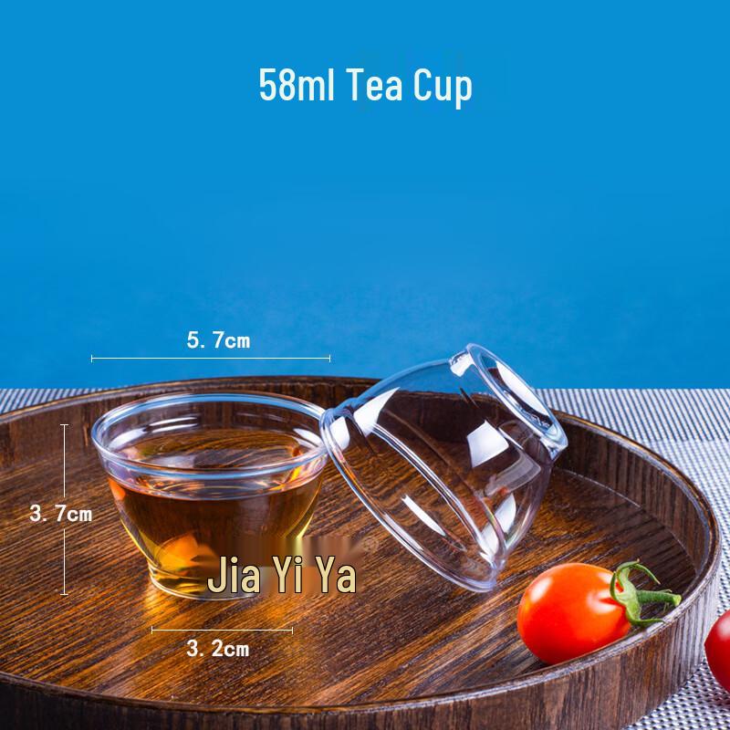 

Jiashengya 58ml Disposable Thickened PS Tea Cups
