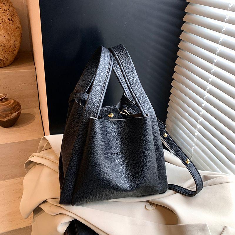 

Fancy Small Bag Fall and Winter Versatile Handheld Vegetable Basket Black