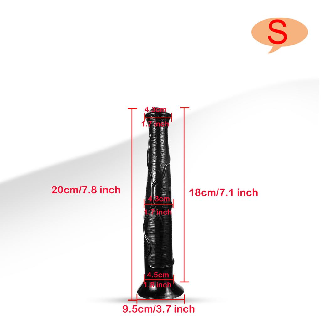 Foreign Trade Alien Dildo Whip Stallion Animal Simulation Dildo Long Thick Penis Anal Plug Product