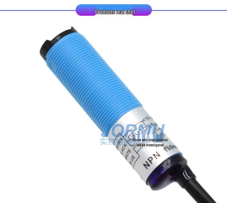 RIKO RMF-CR2N Photoelectric Switch Sensor, Mirror Reflective, NPN Output