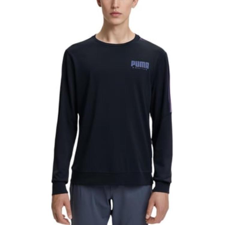 Puma Sweatshirts Men's Black Crew Neck Moderate Other 848239-01