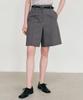 ARTID Linen Matching Bermuda Pants_Grey