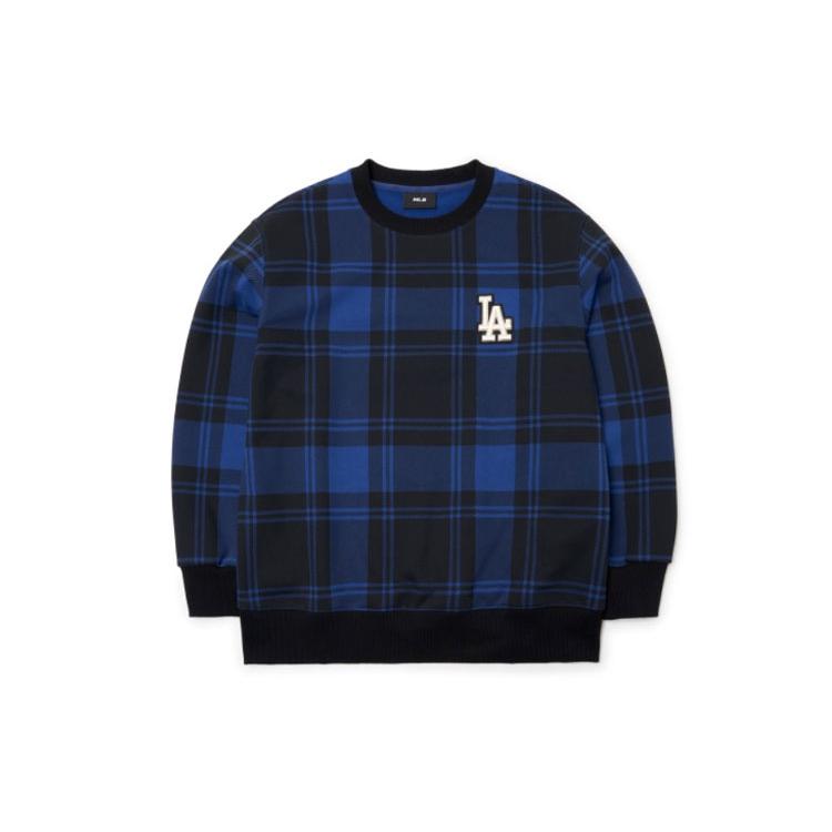 New MLB Sweatshirts Unisex Blue 3AMTC2114-07INS