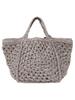 Ships Any Mesh Paper Tote Bag 720030071 Light Gray One Size
