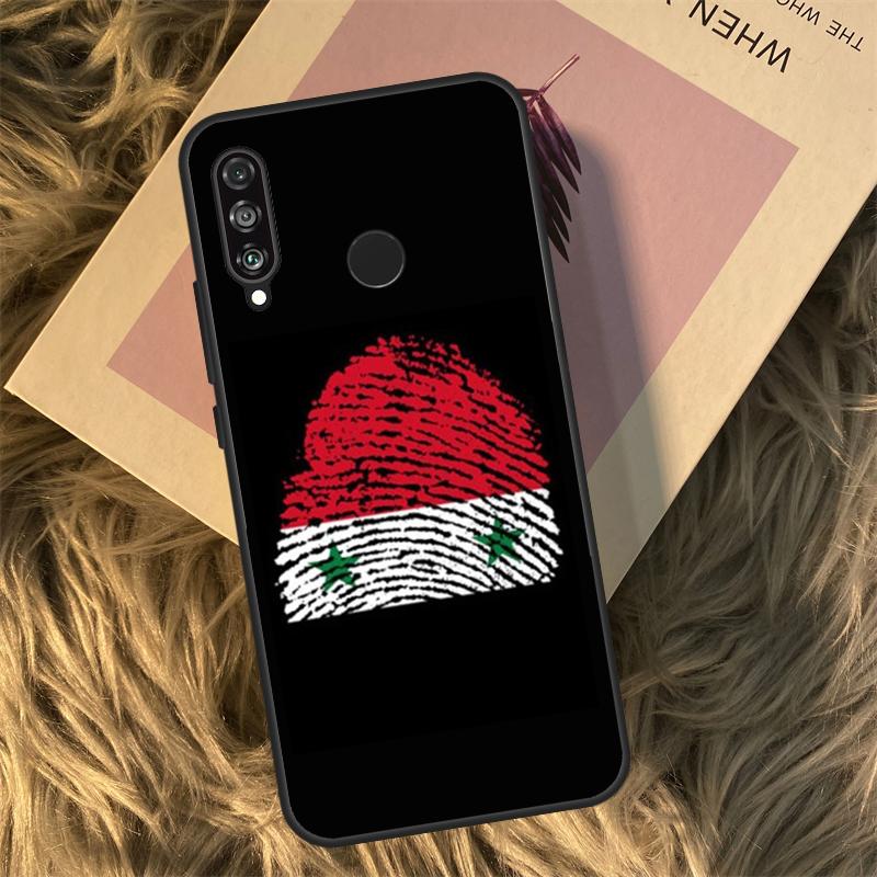 Syrian Revolution Flag For Huawei Nova 5T 3i 7i 8i 11i 12i 9 10 SE Y60 Y61 Y70 Y72 Y73 Y90 Y91 P30 P40 Lite Case