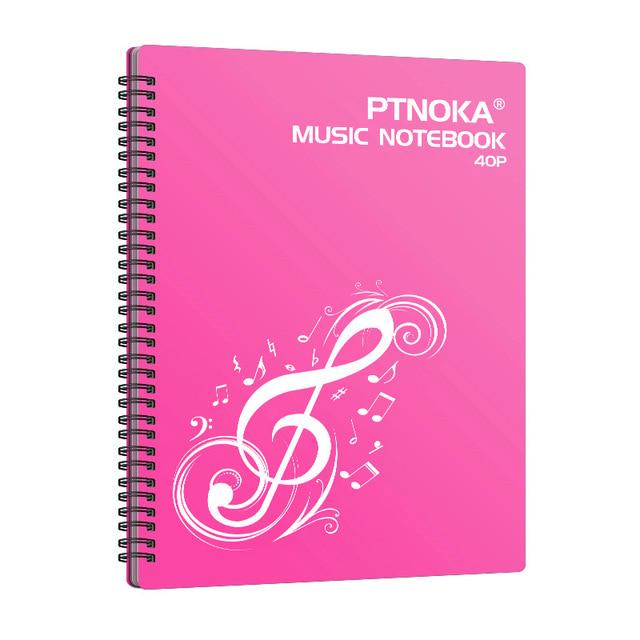 40 Pages Piano Score Folder Sheet Music Score Folder A4 Sheet Bag Stave Storage Holder
