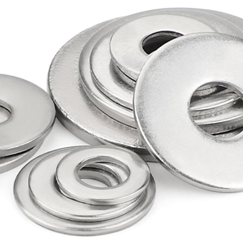 304 Stainless Steel Custom Flat Washer - M3/M4/M5 Sizes