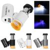 60X Mini Magnifier Pocket Microscope with LED UV Light Jewelry Magnifying Glass Jewelers Eye Loupe For Diamond Coins Currency