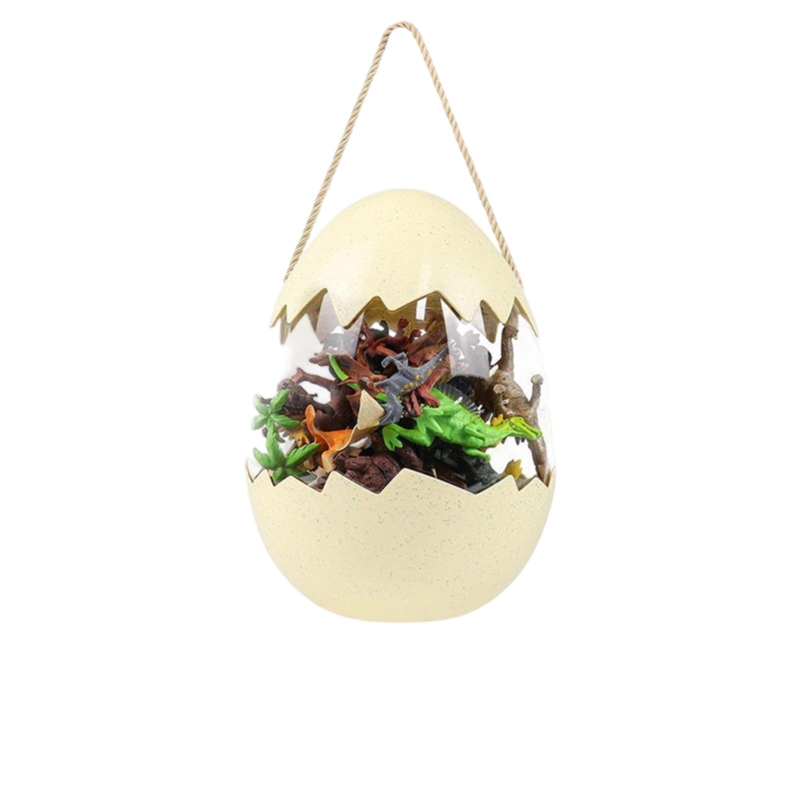 Игрушка «Пасхальное яйцо с динозавром» - Вылупляющиеся фигурки животных-динозавров, Сюрприз-яйцо с игровым набором для детей и коллекционеров