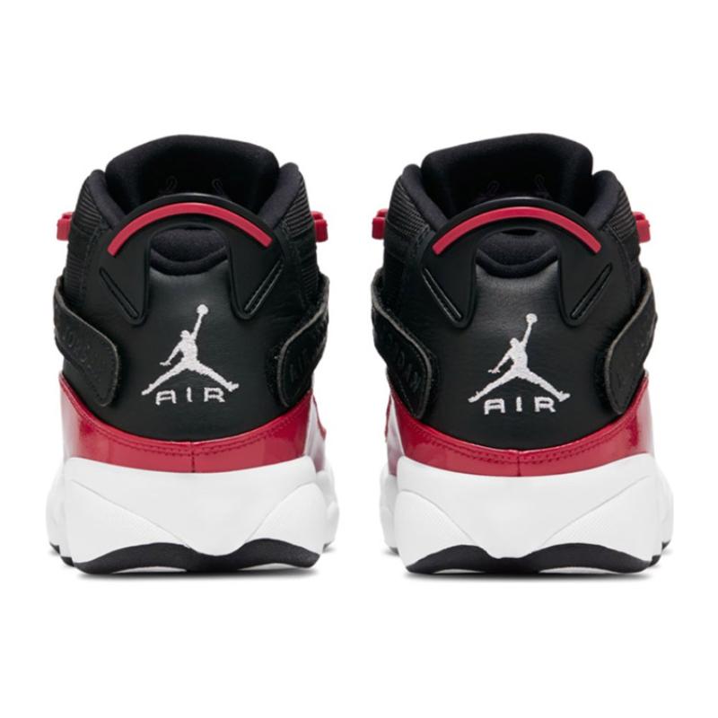 Jordan 6 Rings Black Gym Red White Jordan 322992-060