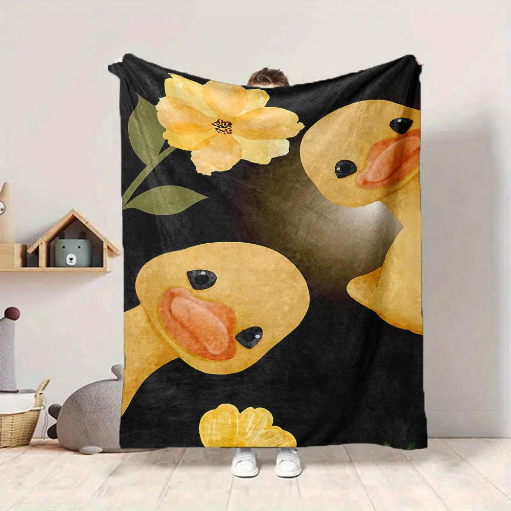 1pc Duck Toy Blanket Warm,Perfect for Camping And Travel, Making It a Great Gift for Any Season yy250904201