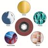 1pc 4.5inch Benchmark Abrasives Premium High-Density Jumbo Type Flap Discs For Sanding Stock And Rust Removal Finishing Grinding
