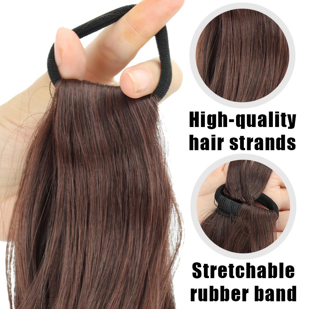 Curly Ponytail Wig, Curly Hair Bun Ponytail, Suitable for Women's Daily Wear, Halloween, Christmas, Parties, Dates, and Daily Travel