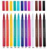 12PCS Matte Rainbow Colorful Liquid Eyeliner Set, 12 Colors Soft and Hyper Sharp Tip Brush Eyeliner, Waterproof High Pigmented Eyeliner Pen Set