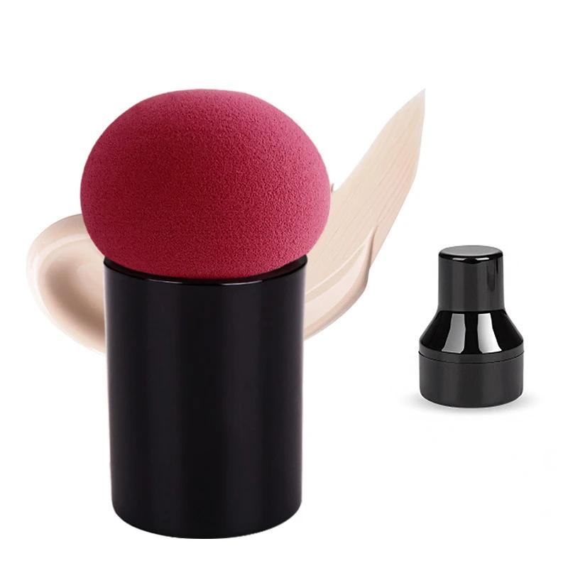 Esponja cosmética con cabeza de seta, esponja para maquillaje en polvo, esponja suave, multifunción, herramienta de maquillaje de belleza seca y húmeda