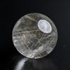 Eigado Rutilated Quartz Gold Natural Natural Power Good Luck In and Overall Good Sphere, Rutilated, 34mm, Quartz, Stone, Rutile, Stone, Work, Money,