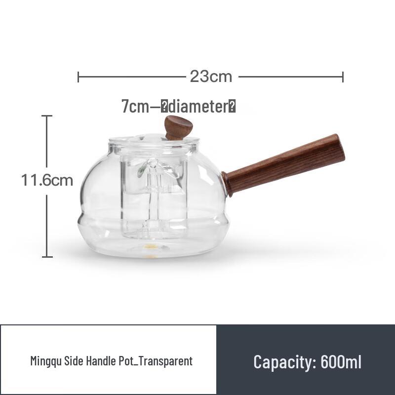 

Nanshan Mr. Heat-Resistant Glass Teapot