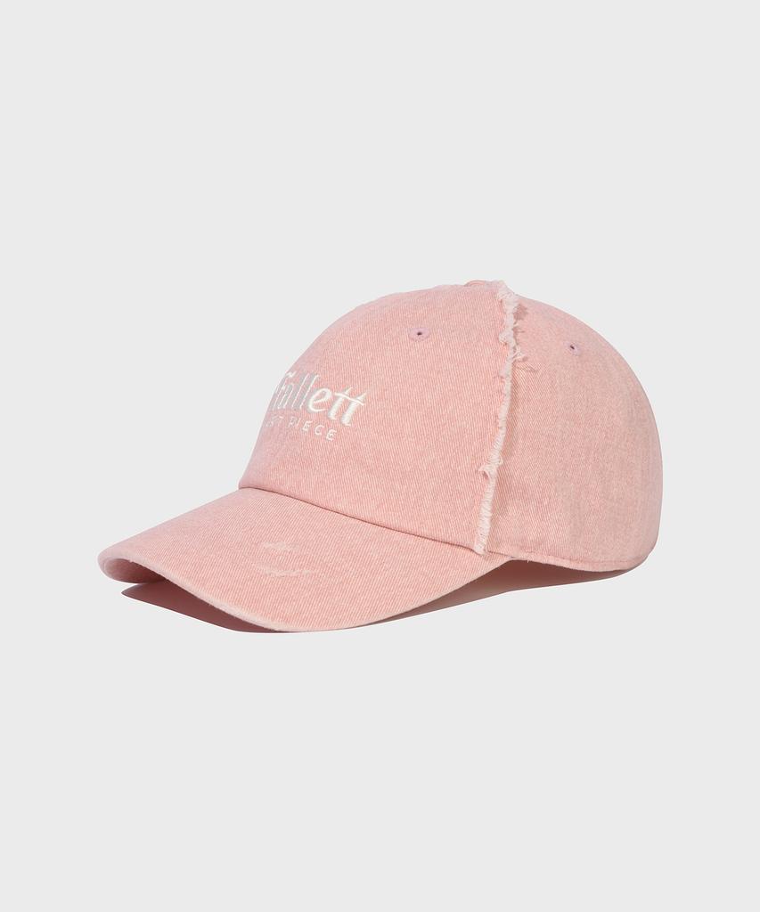 FALLETT Damaged Ball Cap Pink