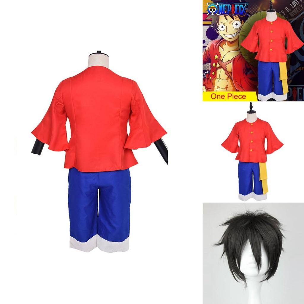 Captivating One Piece Monkey D Luffy New World Costume For Halloween And Cosplay