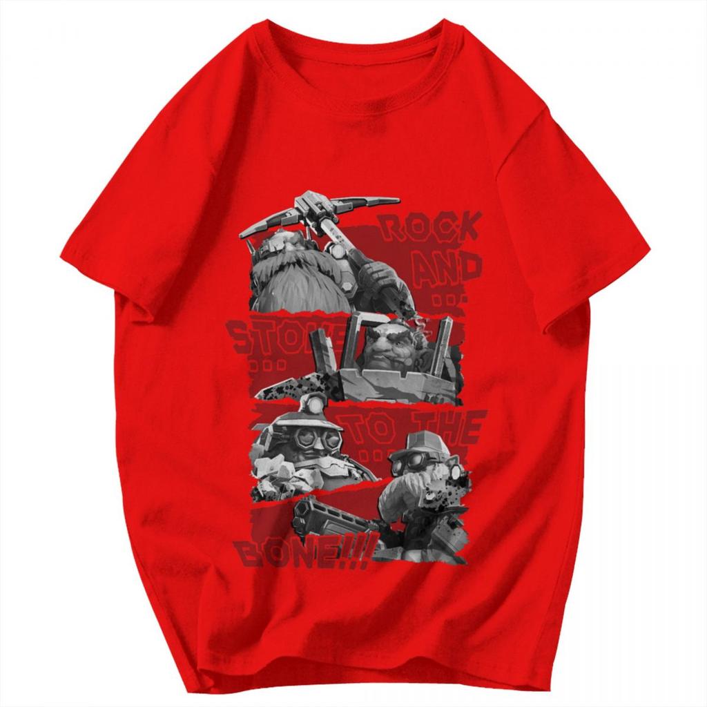Men T Shirt Deep Rock Galactic Rock And Stone Gifts Idea Y2K Graphic Tees Unisex Clothing T Shirts
