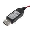 3.7V USB Charging Cable JST 2.54mm 2Pin Plug to USB Connector Lithium Battery Charger for RC Aircraft Helicopter Toys