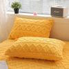 2pcs Pillowcase Velvet Pillow Cover 48x74cm Pillowslip Rectangle Cushion Cover Warm Pillow Case fundas de almohada