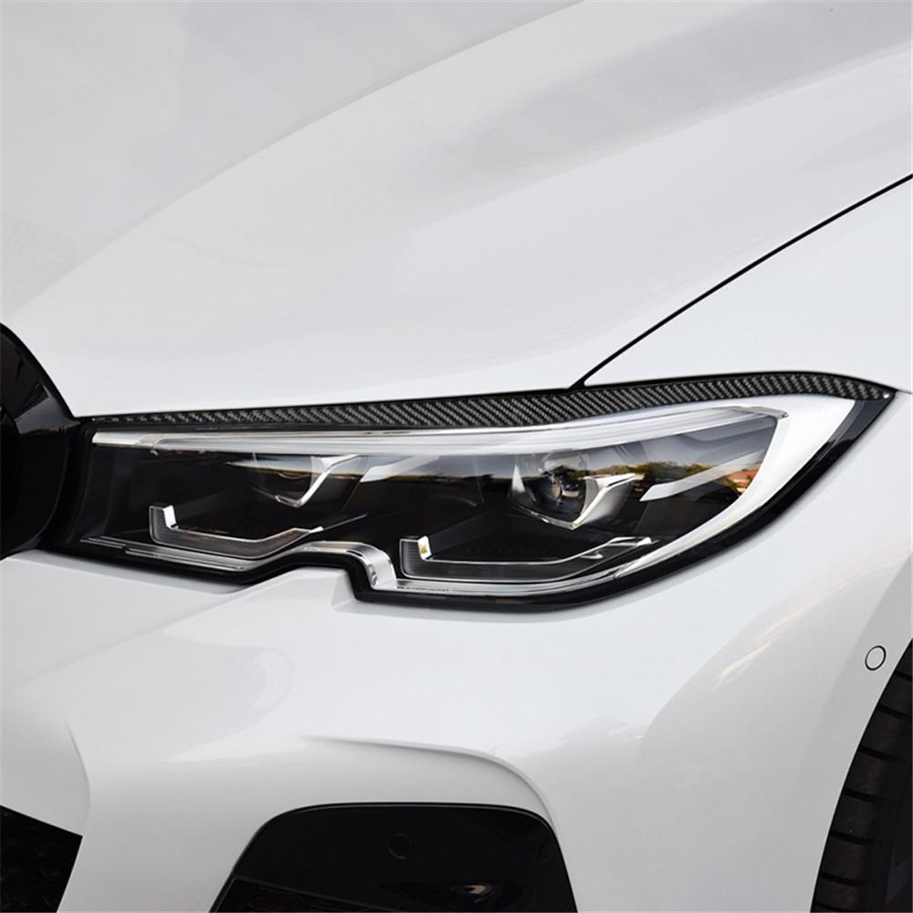 For BMW 3 Series G20 2019-2020 Accessories Car Interior Button Panel Cover Decorative Carbon Fiber Sticker