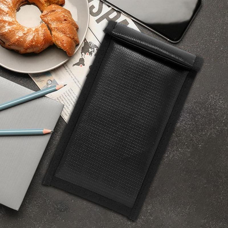 Multifunctional Car Key Shielding Bag Faraday Bag RFID Signal Blocking Shielding Pouch Anti-Radiation Shielding Case