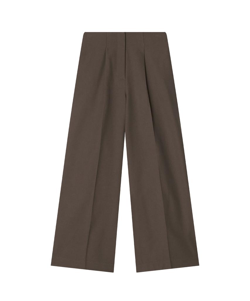 Meibeoyu Pit Wool Slacks _ Brown