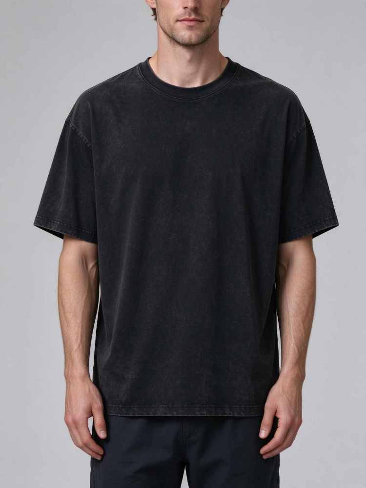 Camiseta Gráfica Vintage Lavada Ecco2K Pxe Album Drain Gang Bladee Yung Lean para Hombre y Mujer, Camisetas Oversize de2273