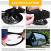 Car Rearview Mirror Glass Lens Fit Honda Insight 2009-2014 76253tf0g11 with Heater Left or