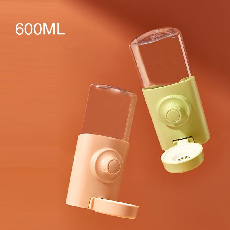 

500ML pet parrot bird feeding waterer cat dog cage hanging waterer pigeon rabbit small pet automatic feeding water feeding bowl