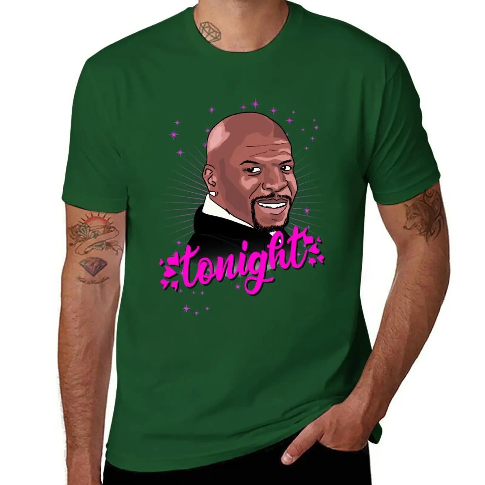 

Latrell terry crews tonight TShirt quickdrying summer tops mens workout shirts 4XL