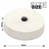 1pc Grinding Stone Wool Wheel Cloth RoundDisc Wheel Abrasive Tool For Bench Grinder Metal Working Fit For 20mm Hole