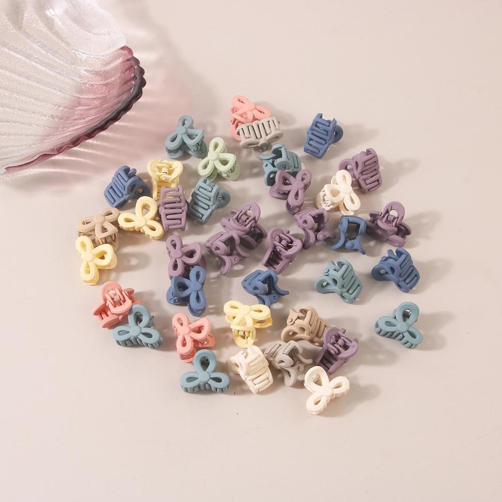 Korean Cute Pearl Floral Cat's Eye Hair Claw Clip