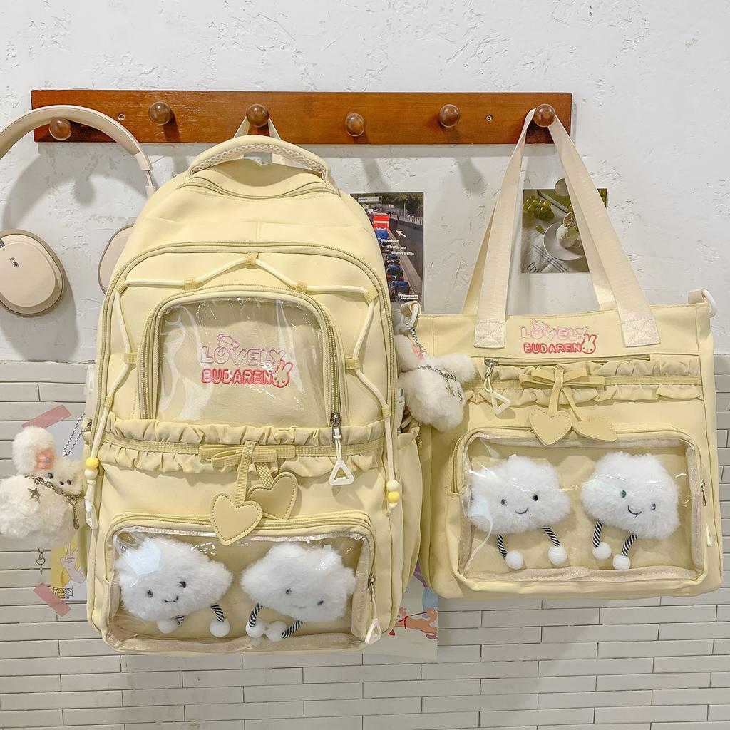 Children's Schoolbag Elementary School Students Girls Junior High School Students High School High Value School Backpack