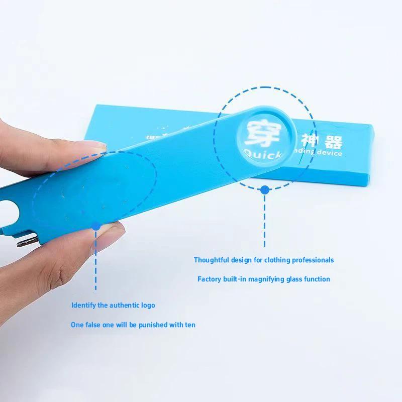 Universal Sewing Machine Needle Threader Multi-Functional Wire Threading Device Magnetic Absorption Nano Threading Scale Feature