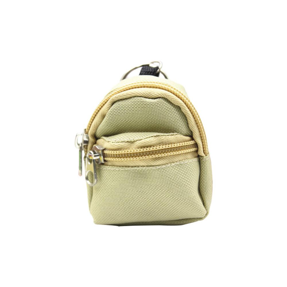 Zipper Small Wallet KeyChain Mini Backpack Charms Key Chain Pendant Small Bag Ornaments KeyRing Student Gifts Accessories