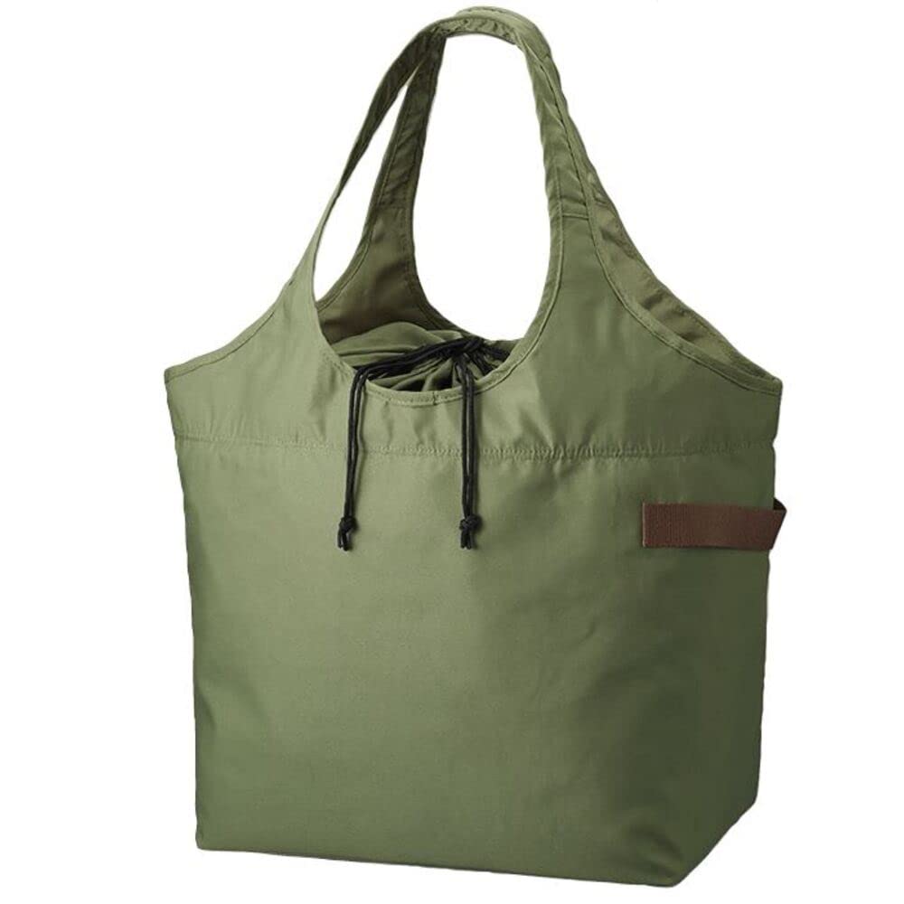 MOTTERU Kururito Cooler Big Marche Bag Shopping Shopping Basket Insulated Eco Foldable Insulated Tote Day Solid Color Bag, Bag, Bag, Bag, Bag,