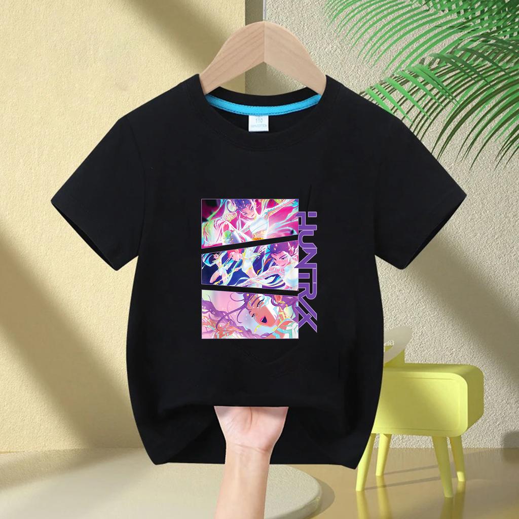 Unisex Kids T-shirts Children's Kpop Witch Hunt Short-Sleeve Printed T-Shirt
