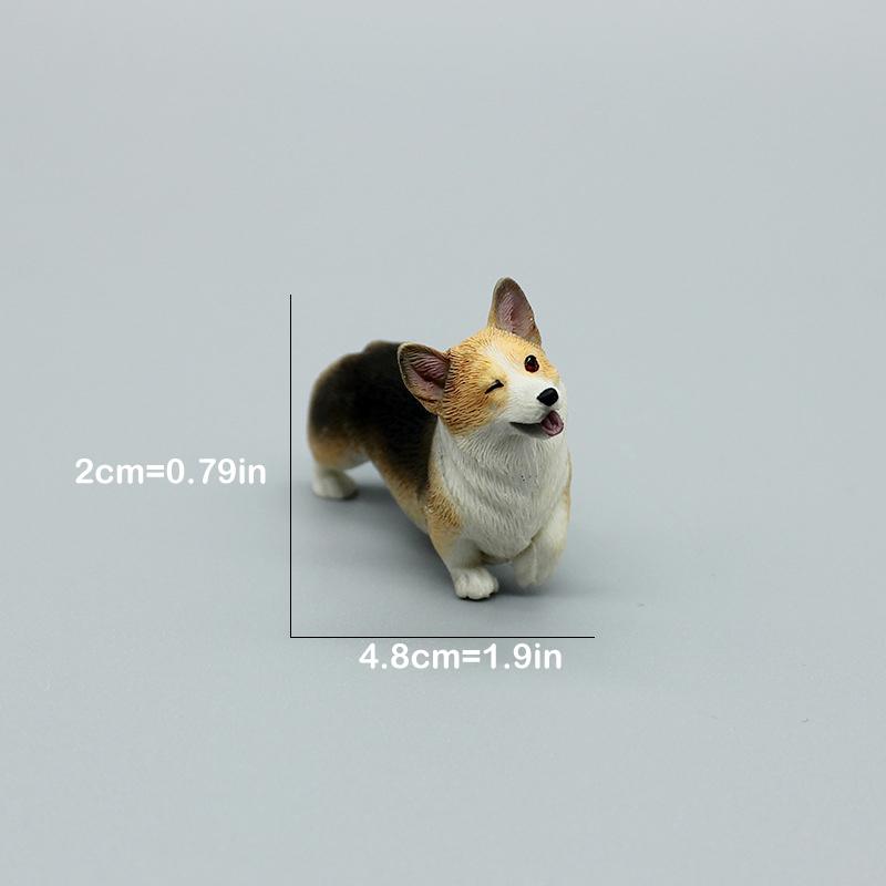 Προσομοίωση Σκύλου Corgi Διακόσμηση Ταμπλό Αυτοκινήτου Χαριτωμένο Σκυλάκι Διακοσμητικό Ταμπλό Αυτοκινήτου Ρητίνη Φιγούρα Σκύλου Διακόσμηση Σπιτιού Γραφείου