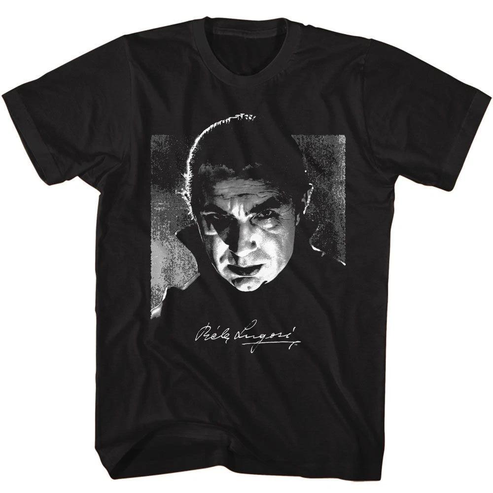 Bela Lugosi Bw Photo And Signature Tshirt S