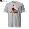 Levitating Guru Serenity Unisex T-shirt | Spiritual Sage Graphic Tee