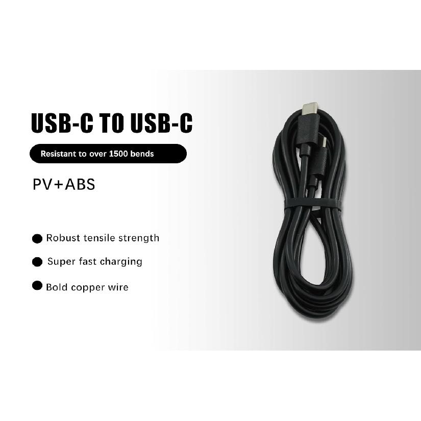 Charging Cable Fully Featured USB-C To USB-C Data Cable, Compatible with Drawing Tablets with Screens of 12/13/16 (2021)/24 Plus/22/24/22 Plus/Pro 16