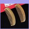 Natural Green Sandalwood Comb Elegant Anti-static Wide Tooth Massage Comb For Girls